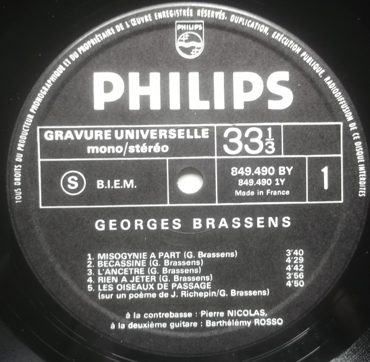 Georges Brassens – X