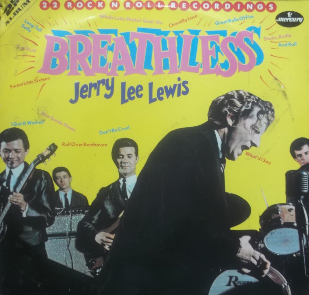 Jerry Lee Lewis – Breathless - 22 Rock N Roll Recordings