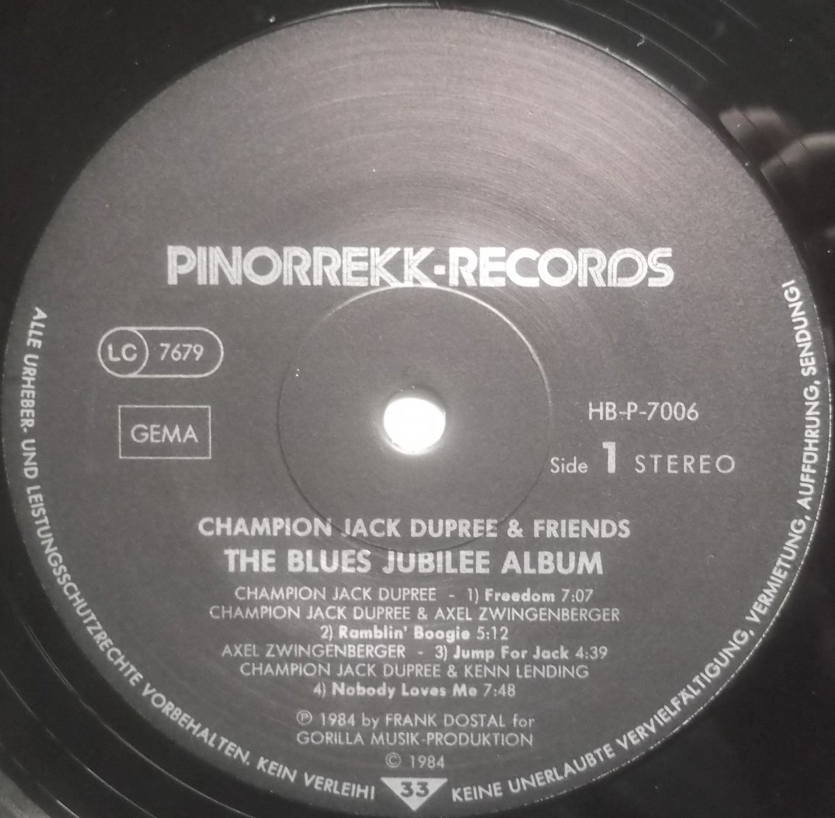Champion Jack Dupree – The Blues Jubilee Album 2xLP