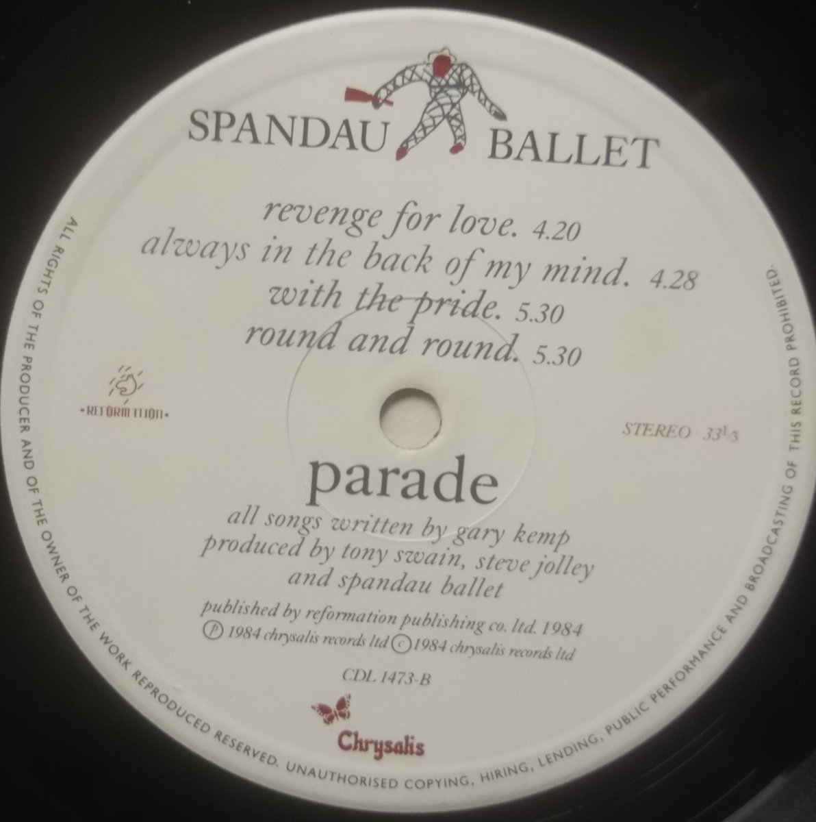 Spandau Ballet – Parade