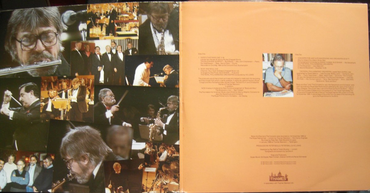 Bud Shank, Manny Albam, Vic Lewis, The Royal Philharmonic Orchestra – Bud Shank Plays 