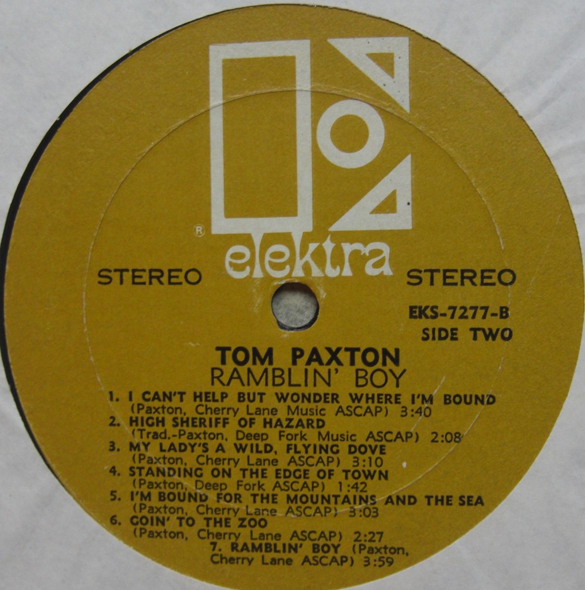Tom Paxton – Ramblin' Boy