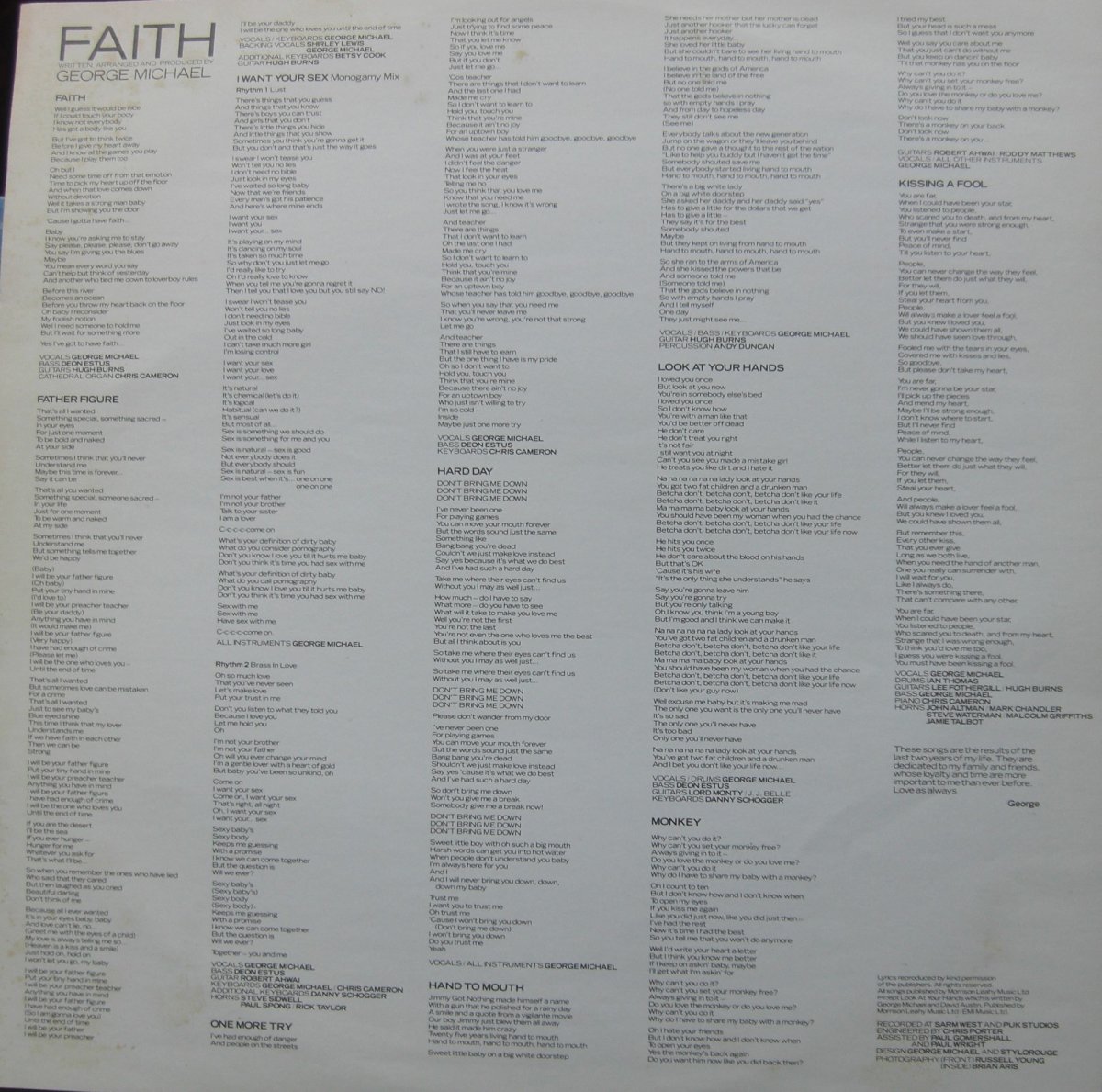 George Michael – Faith