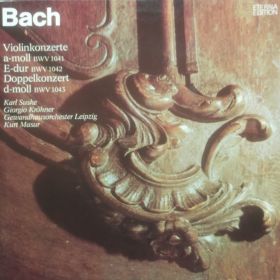 Jan Sebastian Bach – Violinkonzerte A-moll BWV 1041 / E-moll BWV 1042 / Doppelkonzert D-moll BWV 1043