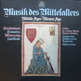 Thomas Binkley, Othmar Costa, Studio Der Frühen Musik, Kammerchor Walther Von Der Vogelweide – Musik Des Mittelalters 4xLP BOX3