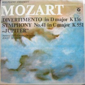 Wolfgang Amadeus Mozart, National Philharmonic Orchestra, Jerzy Semkow – Divertimento In D Major K136, Symphony No.41 In C Major K551 "Jupiter"