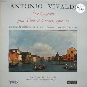 Antonio Vivaldi - Six Concerti Pour Flûte Et Cordes, Opus 10