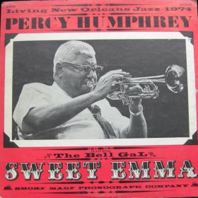Percy Humphrey Featuring Sweet Emma ‎– Living New Orleans Jazz - 1974